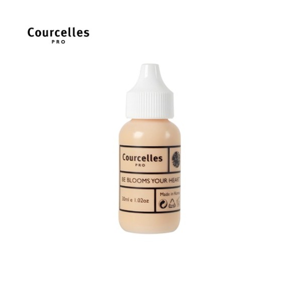 Hascos COURCELLES Liquid Foundation 30ml (Bottle), Shade:No.100-White Pink