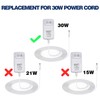30W Power Adapter Charger for Echo ((4th/3rd Gen), Show 10/8/2,