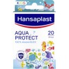 Hansaplast Aqua Protect Children's Plasters (20 Strips), Waterproof Plasters for