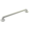 Drive Medical White Fluted Plastic Grab Rail for Bathrooms &