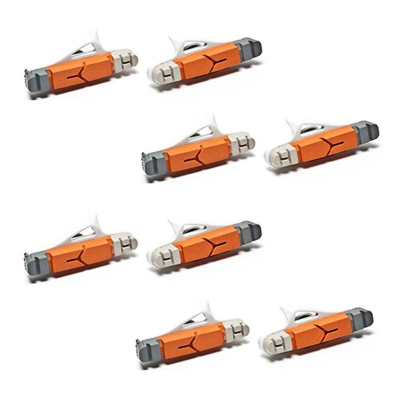 AWE X 4 Pairs 55mm White Cassette Road Brake Pads