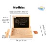 Bandeja Didáctica Montessori Ingeniacrea+pizarron Doble Cara