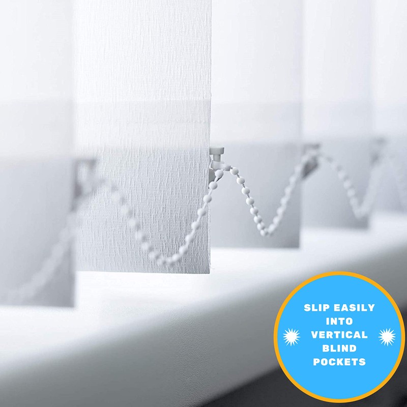 First blinds Vertical Blind Weights 89mm (3.5 inches) - Replacement