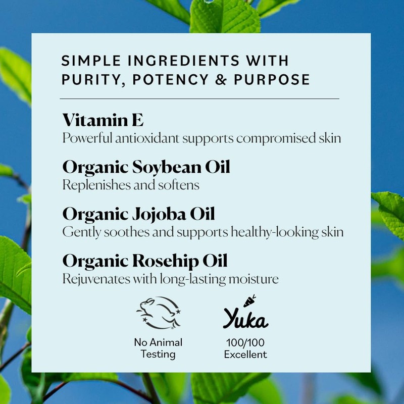 Sky Organics Vitamin E Oil Blend for Face, Organic Antioxidant