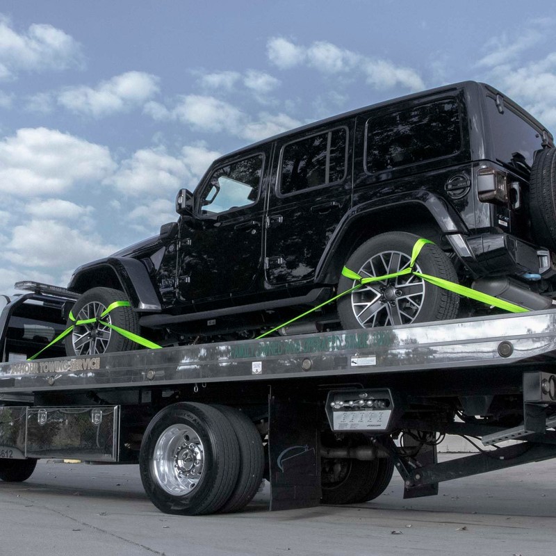 VULCAN 8-Point Vehicle Tie Down Kit with Snap Hook on