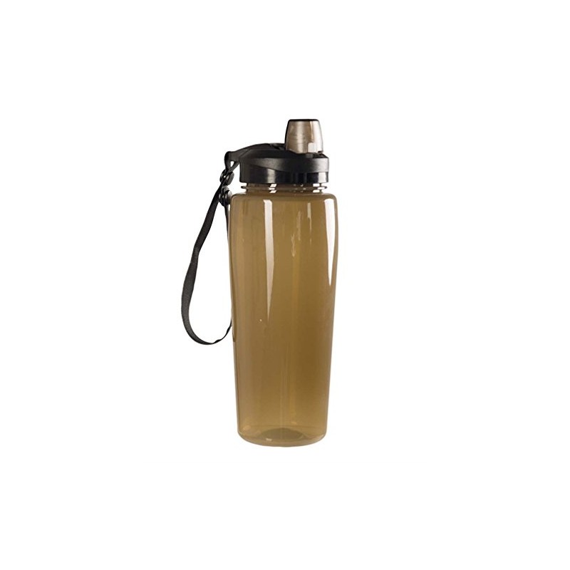 Mil-Tec Transparent Water Bottle (Coyote)
