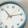 Fuji Boeki 29870 Dual Standing, Analog Clock, Silent, Small, Width