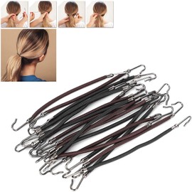 Ganchos abiertos para de caballo, ganchos para damas, pinzas para el cabello, diademas elásticas, soportes para de caballo, accesorios para el cabello, bandas elásticas de goma,