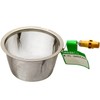 Nagao Tea Strainer for Teapot, 18-8 Stainless Steel with Bamboo