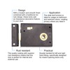 Rim Latch Snib Lock Black Surface Mounted Lock for Bathrooms