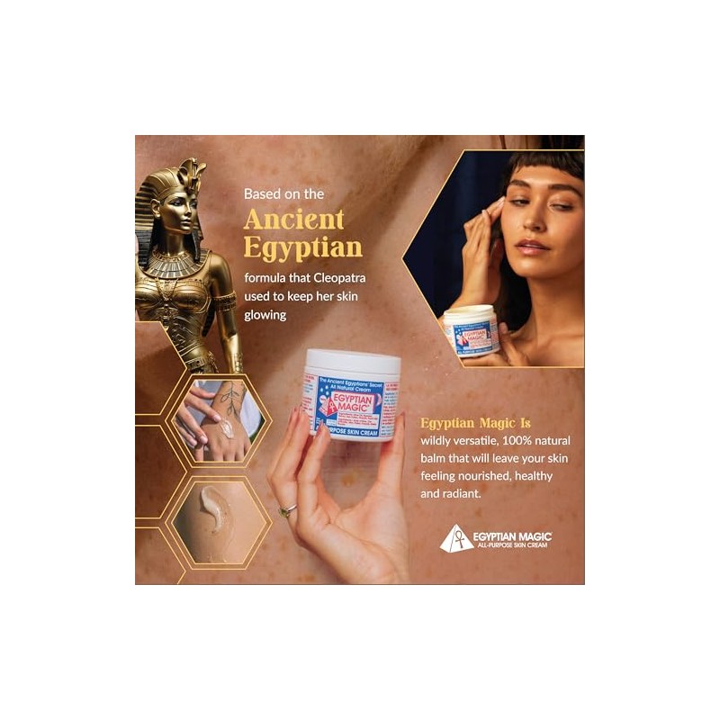 Egyptian Magic Crema Multiusos para Piel, Hidratación y Reparación para