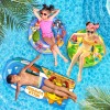 JoyX Kids Pool Floats 3-Pack Inflatable Rings w/Cute Fruit &