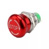 Keegwa 22mm Emergency Stop Push Button Switch Stainless Steel Metal