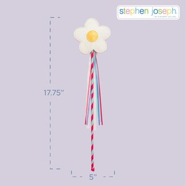 Stephen Joseph, Dress-Up Wand for Children's Party and Play Time, Dress-up Wands for Princess or Fairy Costume, Butterfly