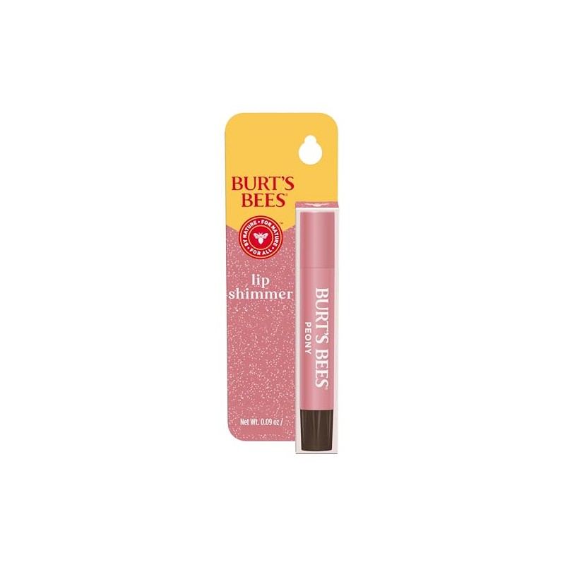 Burt's Bees Lip Shimmer Peony 0.09 oz