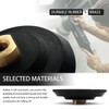 FSTURIOS 4 Inch Rubber Backer Pad, Hook and Loop Rubber