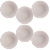 KADAX Soufflé Moulds Set, 6 Pieces, Diameter 9 cm, Crème