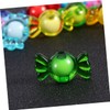 Tofficu 490g Acrylic Loose Beads Crystal Candy Shape DIY Beading