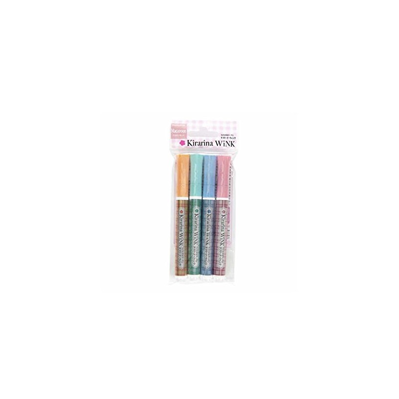 Kirarina Wink 4 Colors Macaron Set