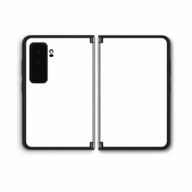 ClearView Surface Duo 2 Back Film for Smartphones, Uses SPACECOOL Film (Smartphone Heatstroke Prevention ※For Outdoor Use), Solid Color, White