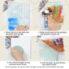 BuzzBright Gel Printing Plate kit, Complete Printmaking Set with 5”X7”