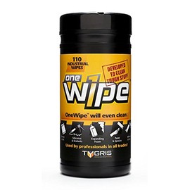 Tygris Anti-Bacterial Hand Wipes - HW101-110 Wipe Tube