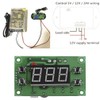 Digital Thermostat Temperature Controller -55~120°C, Heating/Cooling Temperature Switch Module Board