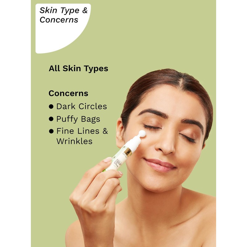 Pilgrim Squalane Roll On Under Eye Serum | Hydrating Eye