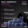 Fraction One Pre Workout Gummies 120 – Guarana, L-Citrulline, L-Theanine,
