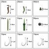 Carp Fishing Tackle Box Kit, 320Pcs/Box Carp Accessories Including Swivels
