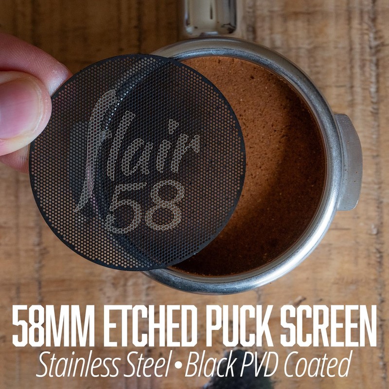 Flair Etched 58mm Puck Screen