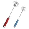 2 Pack Hand Egg Whisk Beater, Stainless Steel Mini Hand