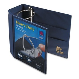 Avery Nonstick EZD View Binder BNDR,D-RNG,VIEW,LTR,5"NVY 416024CHA (Pack of2)