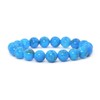 Justinstones Dyed Blue Howlite Gemstone Crystals Chakra Beads Bracelet Reiki