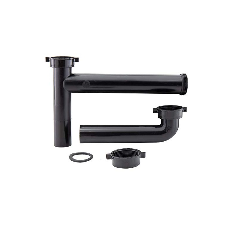 RecPro RV Kitchen Sink Drain Assembly | For Double Bowl