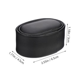 PACKOVE Auto Watch Winder Pillow Set Watch Winder Collector Accessories Black Pu Material Cushion