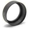vhbw Metal Lens Hood 48 mm Black Style B Compatible