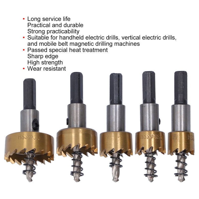 High Speed Steel Hole Opener High Strength HSS Hole Saw