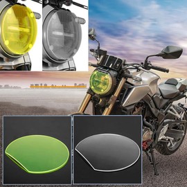 Lorababer Motorcycle Headlight Lens Guard Protection for Honda CB650R CB1000R 2018 2019 2020, CB 650R CB 1000R 18 19 20 Head Light Screen Shield Guard (Fluorescent Green)