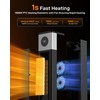 Domenow Space Heaters for Indoor Use, 33" Ceramic Tower Space