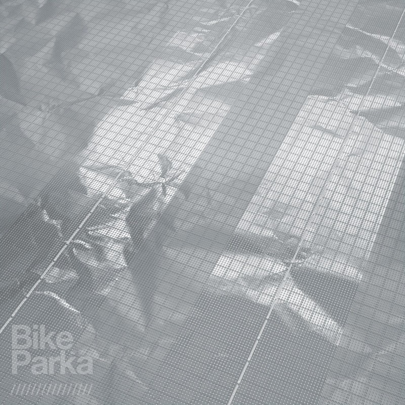 BikeParka URBAN Waterproof Bicycle Cover - PAVEMENT Grey