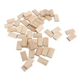 50 Pieces Beech Wood Domino Cones 8 x 40 mm Assorted Domino Cones Joinery Systems for Woodworking