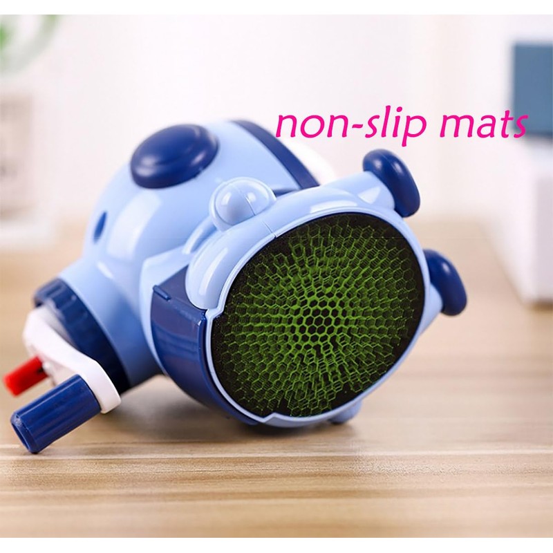 Anller Pencil Sharpener, Hand Crank Manual Sharpener, Auto Pen Feed