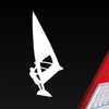 Car Sticker in your colours Wind Surfer Wind Surfer Surfing