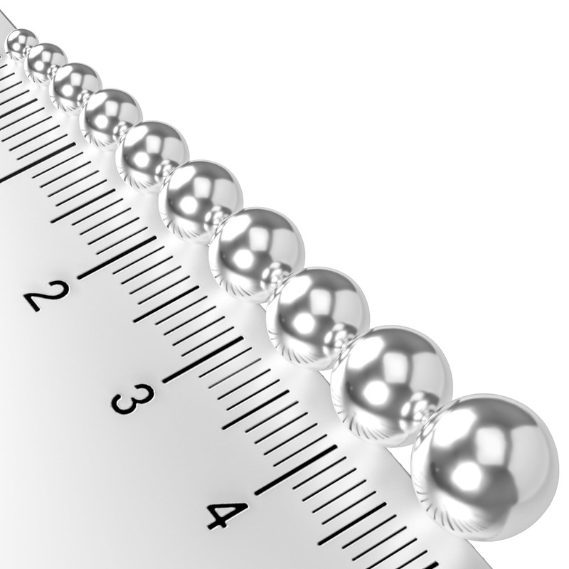 750 PCS Stainless Steel Bearing Balls, Precision Metal Ball