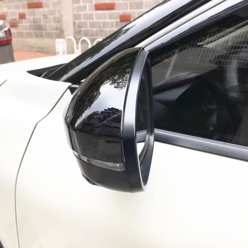 CYAuto New 2pcs Door Exterior Rearview Mirror Cover Cap Trim