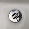 Purelux Grid Drain Strainer Assembly with Overflow for Bathroom Sink,