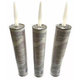 BOSS Products 826 Acoustical Acrylic Sound Sealant - 29 oz Tube White Lot Of 3