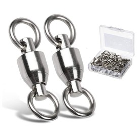 9Tong Ball Bearing Swivel, Welding Rings, Solid Rings Connectors Ocean Sea Stainless Steel
