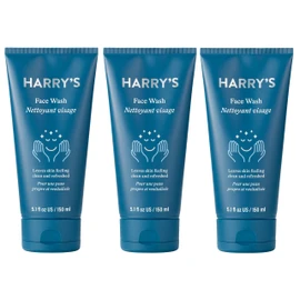 Harry's Face Wash - Face Cleanser for Men, 5.1 Fl Oz (Pack of 3)